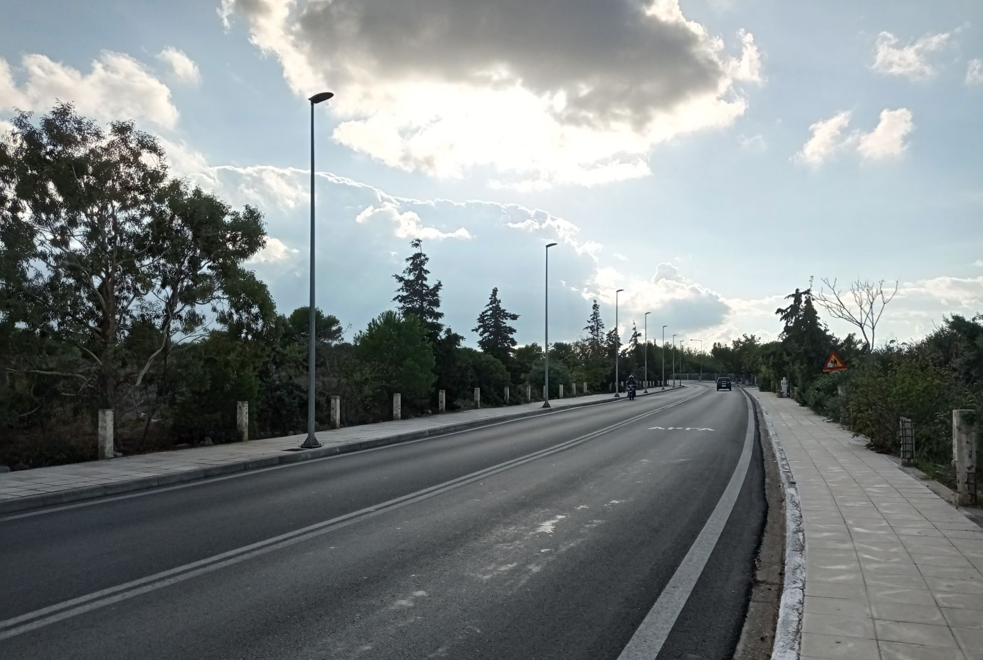 Technical University bypass street lighting