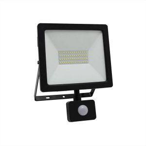 ΠΡΟΒΟΛΕΑΣ LED 50W 4000Κ ΜΕ ΑΝΙΧΝΕΥΤΗ ΚΙΝΗΣΗΣ ΜΑΥΡΟΣ ADELEQ - 3-3905011