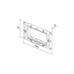ΒΑΣΗ ΣΤΗΡΙΞΗΣ ΜΕ ΒΙΔΕΣ 4M TEM MODUL - 24233