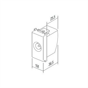 ΠΡΙΖΑ TV ΔΙΕΛΕΥΣΗΣ 1M PW TEM MODUL - 17651