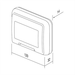 ΚΟΥΤΙ ΕΞΩΤΕΡΙΚΟ CUBO 3M IP55 PW TEM MODUL - 31639