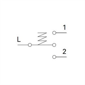 ΜΠΟΥΤΟΝ ΡΟΛΛΩΝ 1-0-2 ΜΗΧΑΝΙΣΜΟΣ 16A 250V 1M TEM MODUL - 31576