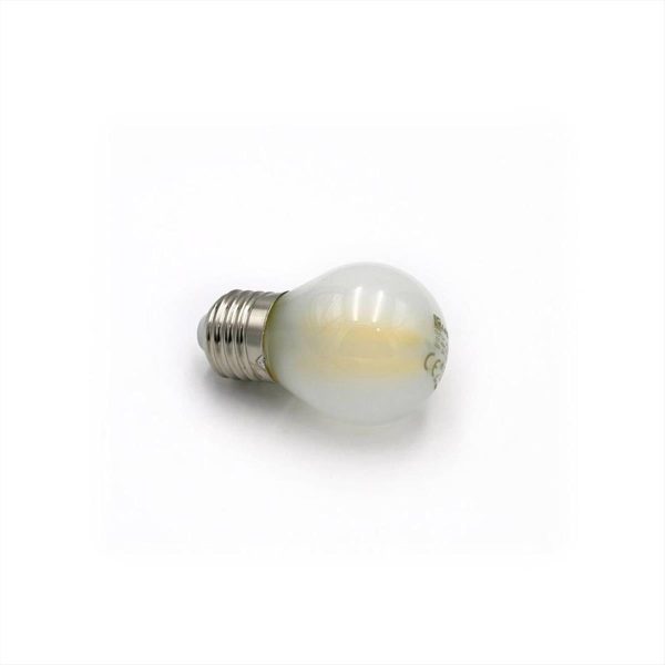 ΛΑΜΠΑ LED Ε27 ΣΦΑΙΡΙΚΗ ΜΑΤ 6W 6200Κ FILAMENT CRI90 ADELEQ - 13-273360