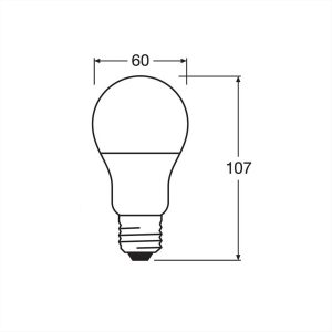 ΛΑΜΠΑ LED Ε27 ΣΦΑΙΡΙΚΗ 4.9W 2700Κ LEDVANCE - 049484
