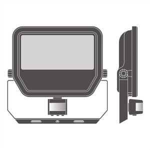 ΠΡΟΒΟΛΕΑΣ LED 50W 3000K ΜΕ ΑΝΙΧΝΕΥΤΗ ΚΙΝΗΣΗΣ ΜΑΥΡΟΣ LEDVANCE - 460997