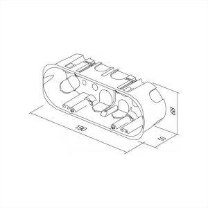 ΚΟΥΤΙ ΓΥΨΟΣΑΝΙΔΑΣ 7M TEM MODUL - 15262