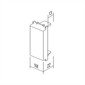 ΚΕΝΟ ΣΤΟΙΧΕΙΟ 1M ES TEM MODUL - 24581