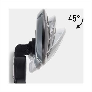 ΣΟΜΠΑ ΕΞΩΤΕΡΙΚΟΥ ΧΩΡΟΥ QUARTZ 2000W ΜΑΥΡΗ IR 2000S TROTEC - 170012