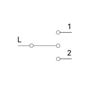 ΔΙΑΚΟΠΤΗΣ ΡΟΛΛΩΝ 1-0-2 16AX 250V 1M PW TEM MODUL - 15438