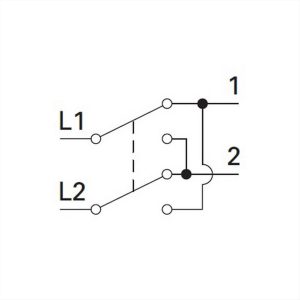 ΔΙΑΚΟΠΤΗΣ ΜΕΣΑΙΟΣ ΑΛΕΡΕΤΟΥΡ 16AX 250V 1M ES TEM MODUL - 15396