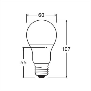 ΛΑΜΠΑ LED Ε27 A60 8.5W 6500Κ LEDVANCE - 049200
