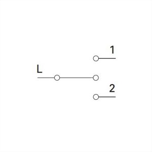 ΔΙΑΚΟΠΤΗΣ ΡΟΛΛΩΝ 1-0-2 16AX 250V 1M ES TEM MODUL - 15441