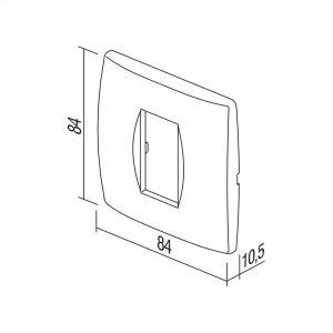 ΠΛΑΙΣΙΟ 1M IW SOFT TEM MODUL - 24701