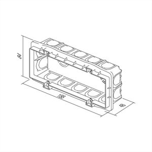 ΚΟΥΤΙ ΤΟΙΧΟΥ 7M TEM MODUL - 15236
