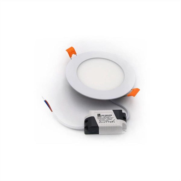 ΦΩΤΙΣΤΙΚΟ LED PANEL 6W 4000Κ 12CM ΛΕΥΚΟ ADELEQ - 21-06101