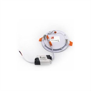 ΦΩΤΙΣΤΙΚΟ LED PANEL 6W 4000Κ 12CM ΛΕΥΚΟ ADELEQ - 21-06101