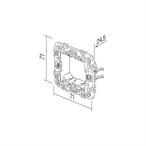 ΒΑΣΗ ΣΤΗΡΙΞΗΣ ΜΕ ΑΓΚΙΣΤΡΑ 2M TEM MODUL - 24236