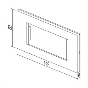ΠΛΑΙΣΙΟ 4M ES LINE TEM MODUL - 24282