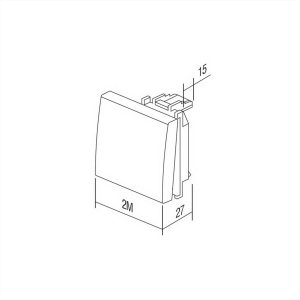 ΠΛΗΚΤΡΟ 2M SB TEM MODUL - 24255