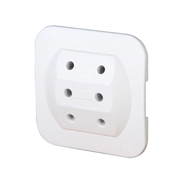 ΑΝΤΑΠΤΟΡΑΣ ΣΟΥΚΟ ΣΕ 3 ΔΙΠΟΛΙΚΑ FLAT ΛΕΥΚΟΣ KOPP - 174902005