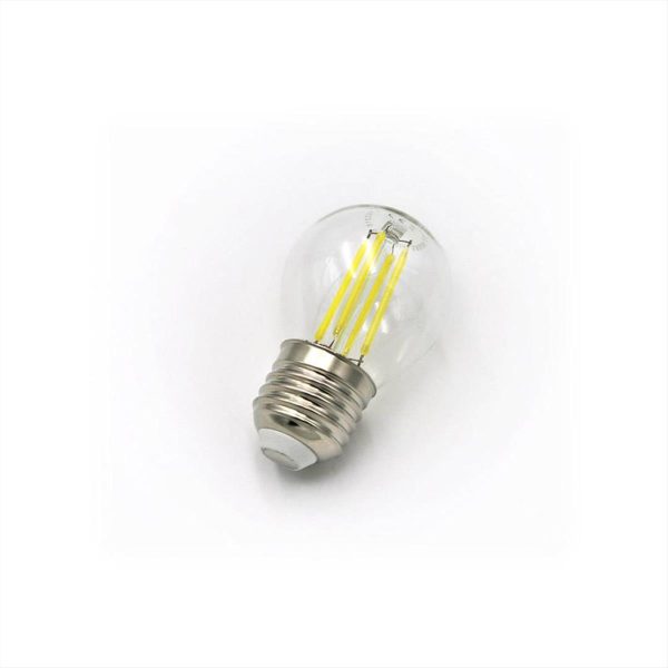 ΛΑΜΠΑ LED Ε27 ΣΦΑΙΡΙΚΗ 6W 2800Κ FILAMENT ADELEQ - 13-2711600