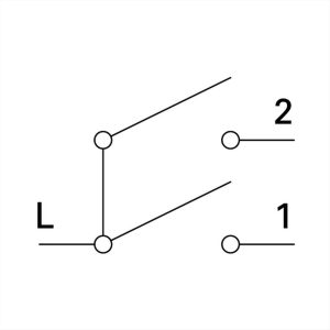 ΔΙΑΚΟΠΤΗΣ ΔΙΠΛΟΣ ΚΟΜΙΤΑΤΕΡ 10AX IW TEM EKONOMIK - 15123