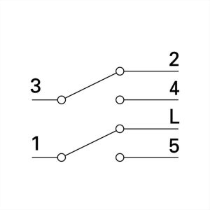 ΔΙΑΚΟΠΤΗΣ ΔΙΠΛΟΣ ΑΛΕΡΕΤΟΥΡ 10AX PW TEM EKONOMIK - 15117