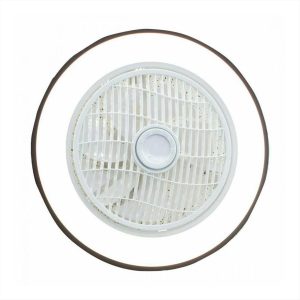 ΑΝΕΜΙΣΤΗΡΑΣ ΠΛΑΦΟΝΙΕΡΑ 35W CCT DIMMABLE ΚΑΦΕ LINEME MARIN - 02-00166
