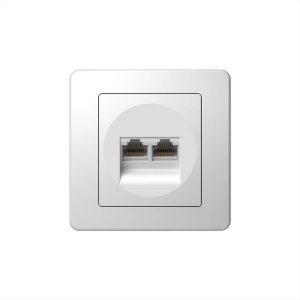 ΠΡΙΖΑ CAT5e KS ΔΙΠΛΗ 2*RJ45 8/8 PW TEM EKONOMIK - 17709