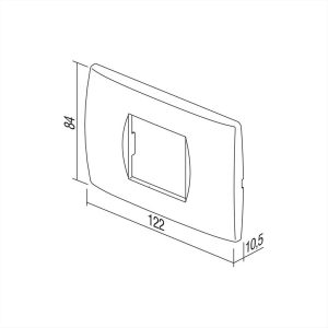 ΠΛΑΙΣΙΟ SOFT 2/3M ES TEM MODUL - 24711