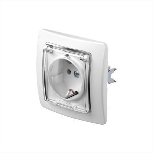 ΠΡΙΖΑ ΣΟΥΚΟ ΜΕ ΚΑΛΥΜΜΑ ΔΙΑΦΑΝΟ 2P+E 16A CT TEM EKONOMIK - 17718