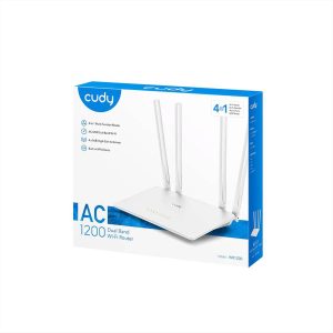 WI-FI ROUTER AC1200 CUDY WR1200 - CD-WR1200