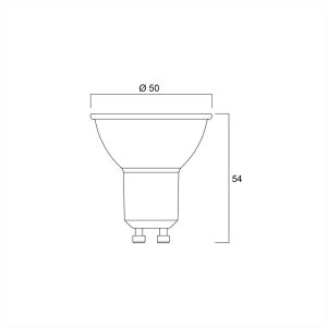 ΛΑΜΠΑ LED GU10 7W 6500K 36° SYLVANIA - 0029187
