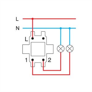 ΔΙΑΚΟΠΤΗΣ ΔΙΠΛΟΣ ΚΟΜΙΤΑΤΕΡ 10AX CO TEM EKONOMIK - 15301