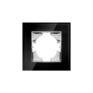 ΠΛΑΙΣΙΟ 1Θ ΓΥΑΛΙ ΜΑΥΡΟ LINEME ECO - 50-00121-26