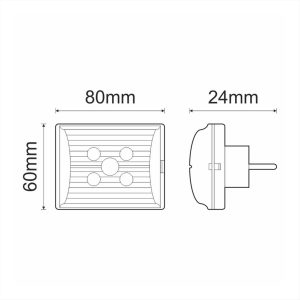 ΦΩΤΙΣΤΙΚΟ ΑΣΦΑΛΕΙΑΣ ΚΑΙ ΝΥΚΤΟΣ OLYMPIA ELECTRONICS GR-11 - 923011000