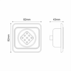 ΦΩΤΙΣΤΙΚΟ ΑΣΦΑΛΕΙΑΣ LED OLYMPIA ELECTRONICS GR-83 - 923083001