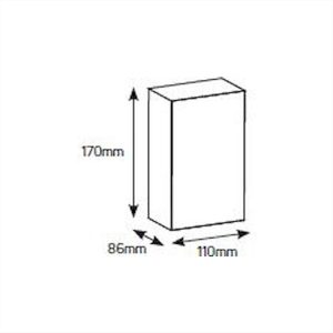 ΠΙΝΑΚΑΣ ΧΩΝΕΥΤΟΣ ΠΛΑΣΤΙΚΟΣ 4Θ ΔΙΑΦΑΝΗ ΠΟΡΤΑ GEYER ΔΙΡΦΥΣ - VU104G