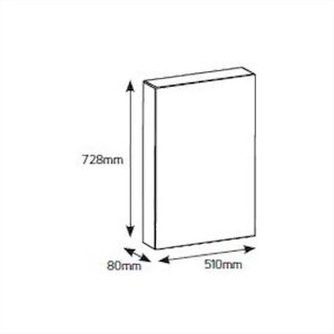 ΠΙΝΑΚΑΣ ΧΩΝΕΥΤΟΣ ΜΕΤΑΛΛΙΚΟΣ 4*20Θ ΔΙΑΦΑΝΗ ΠΟΡΤΑ GEYER - VUS480G