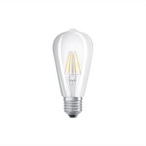ΛΑΜΠΑ LED Ε27 ST64 6.5W 2700Κ FILAMENT EDISON OSRAM - 434400