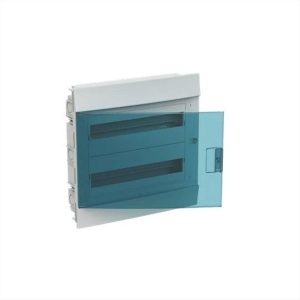 ΠΙΝΑΚΑΣ ΧΩΝΕΥΤΟΣ ΠΛΑΣΤΙΚΟΣ 2*18Θ ΔΙΑΦΑΝΗ ΠΟΡΤΑ ABB MISTRAL - 75313