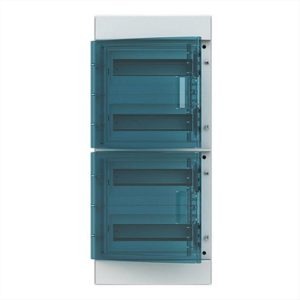 ΠΙΝΑΚΑΣ ΕΞΩΤΕΡΙΚΟΣ ΠΛΑΣΤΙΚΟΣ 4*12Θ IP65 ΔΙΑΦΑΝΗ ΠΟΡΤΑ ABB MISTRAL - 73599