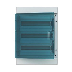 ΠΙΝΑΚΑΣ ΕΞΩΤΕΡΙΚΟΣ ΠΛΑΣΤΙΚΟΣ 3*18Θ IP65 ΔΙΑΦΑΝΗ ΠΟΡΤΑ ABB MISTRAL - 73600