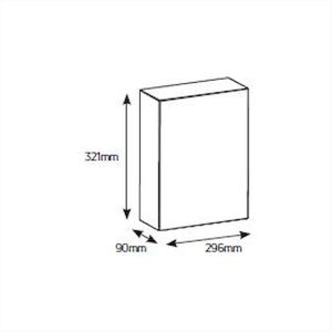 ΠΙΝΑΚΑΣ ΧΩΝΕΥΤΟΣ ΜΕΤΑΛΛΙΚΟΣ 2*12Θ ΛΕΥΚΗ ΠΟΡΤΑ GEYER ΗΡΑΚΛΗΣ - VU243M