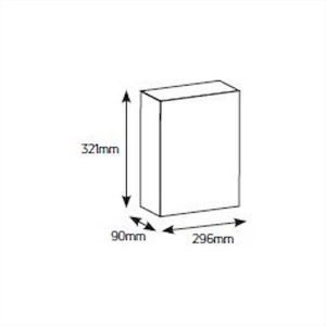 ΠΙΝΑΚΑΣ ΧΩΝΕΥΤΟΣ ΜΕΤΑΛΛΟΠΛΑΣΤΙΚΟΣ 2*12Θ ΛΕΥΚΗ ΠΟΡΤΑ GEYER ΔΕΛΤΑ - VU243