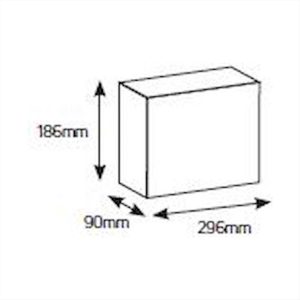 ΠΙΝΑΚΑΣ ΧΩΝΕΥΤΟΣ ΜΕΤΑΛΛΟΠΛΑΣΤΙΚΟΣ 12Θ ΔΙΑΦΑΝΗ ΠΟΡΤΑ GEYER ΔΕΛΤΑ - VU142G