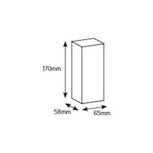 ΠΙΝΑΚΑΣ ΧΩΝΕΥΤΟΣ ΠΛΑΣΤΙΚΟΣ 2Θ ΔΙΑΦΑΝΗ ΠΟΡΤΑ GEYER ΔΙΡΦΥΣ - VU102G