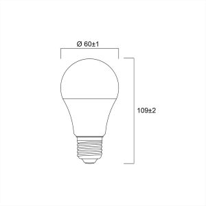 ΛΑΜΠΑ LED Ε27 ΑΧΛΑΔΙ 13W 2700Κ SYLVANIA - 0029593