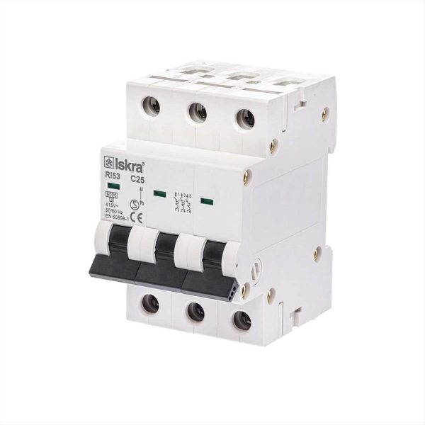 ΑΣΦΑΛΕΙΑ ΑΥΤΟΜΑΤΗ 3*25Α C 6kA ISKRA - 786091131000