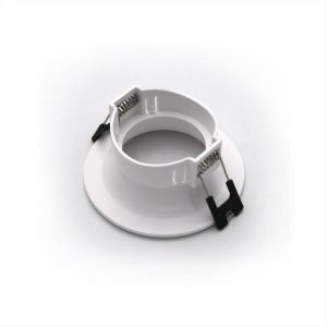 ΣΠΟΤ ΠΛΑΣΤΙΚΟ ΣΤΡΟΓΓΥΛΟ ΚΟΙΛΟ ΒΑΘΥ ΣΤΑΘΕΡΟ GU10 ΛΕΥΚΟ ADELEQ - 21-4700